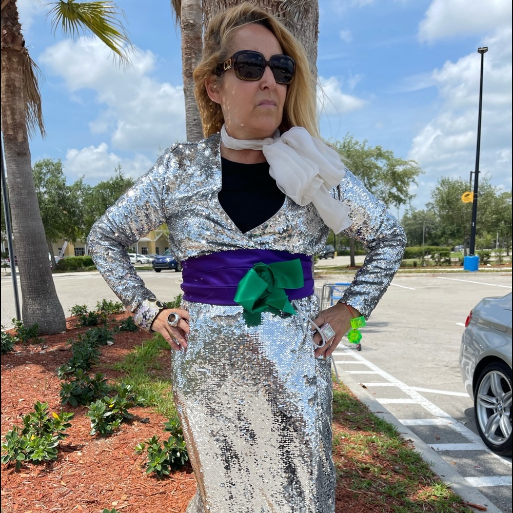 Ganni sequins coat - Picture 2 of 10